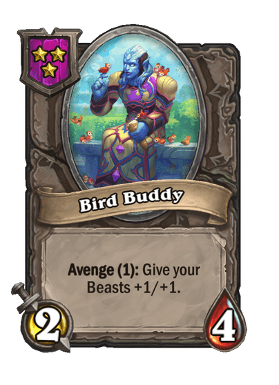 Bird Buddy Hearthstone kártya