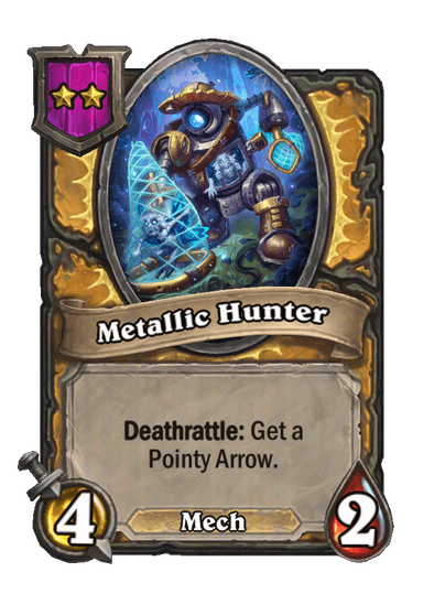 Metallic Hunter Hearthstone kártya