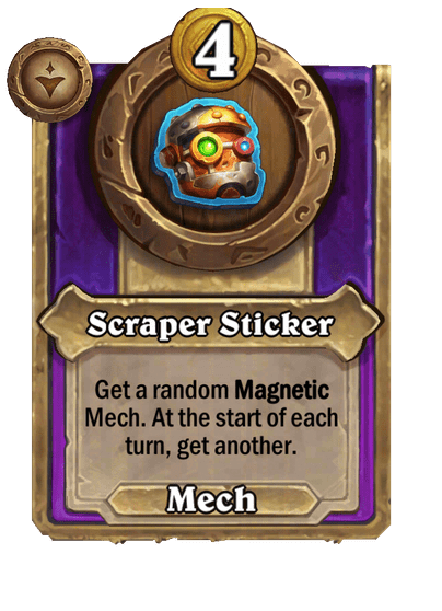 Scraper Sticker