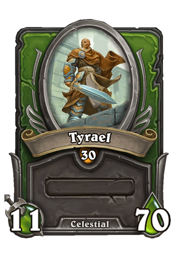 Tyrael Hearthstone kártya