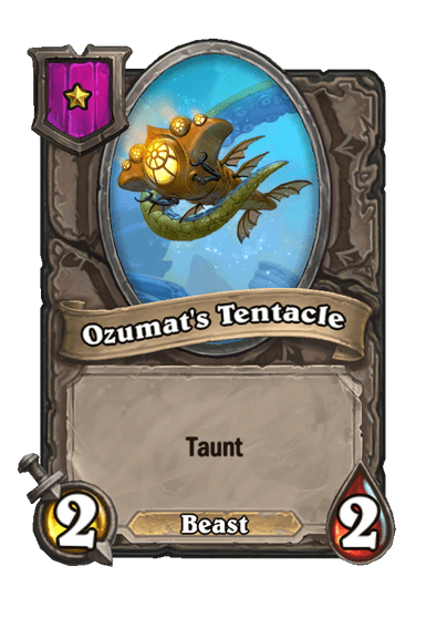 Ozumat's Tentacle Hearthstone kártya