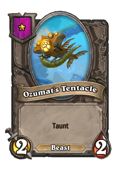 Ozumat's Tentacle Hearthstone kártya