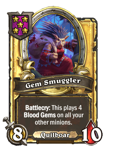 Gem Smuggler Hearthstone kártya