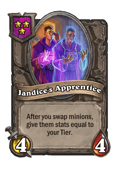 Jandice's Apprentice Hearthstone kártya