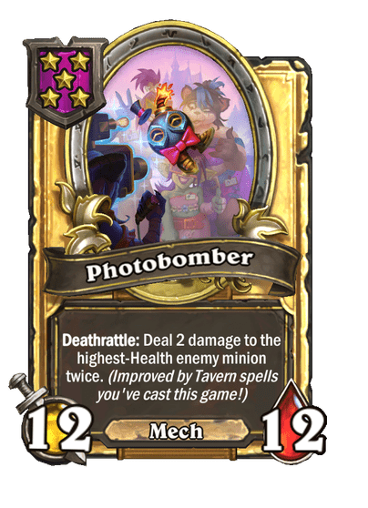 Photobomber Hearthstone kártya
