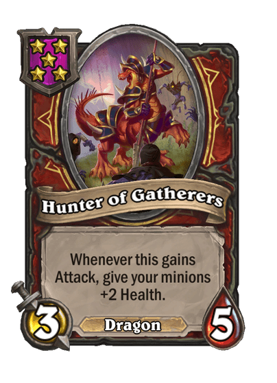 Hunter of Gatherers Hearthstone kártya