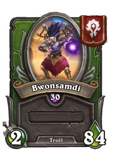 Bwonsamdi Hearthstone kártya
