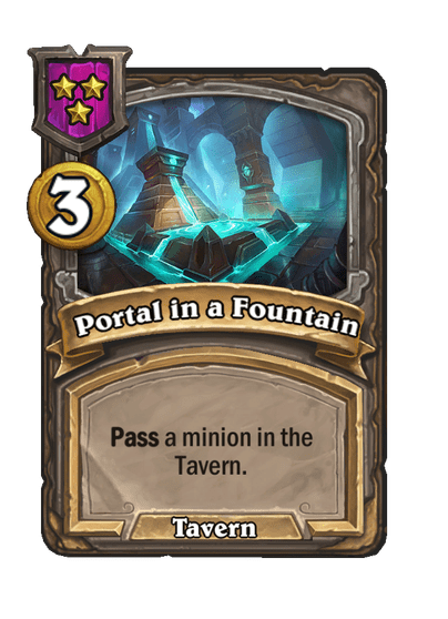 Portal in a Fountain