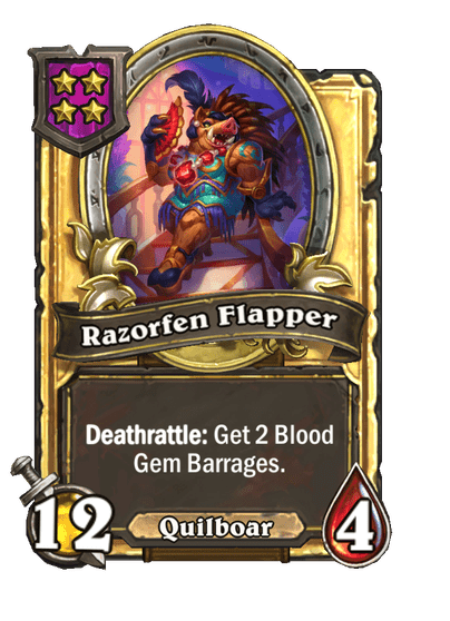 Razorfen Flapper Hearthstone kártya