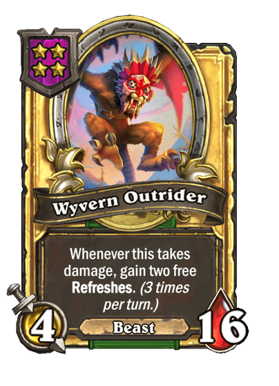 Wyvern Outrider Hearthstone kártya
