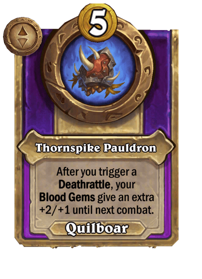 Thornspike Pauldron
