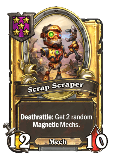 Scrap Scraper Hearthstone kártya
