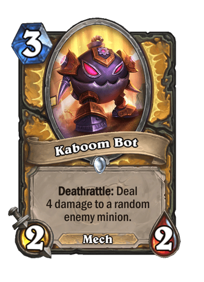 Kaboom Bot Hearthstone kártya