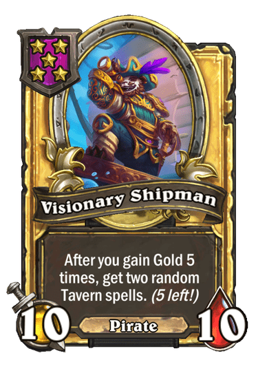 Visionary Shipman Hearthstone kártya