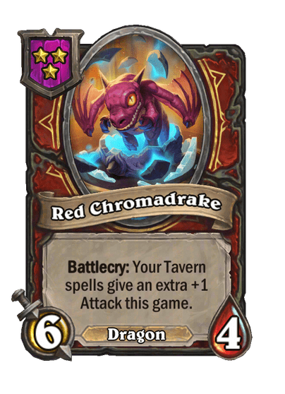 Red Chromadrake Hearthstone kártya