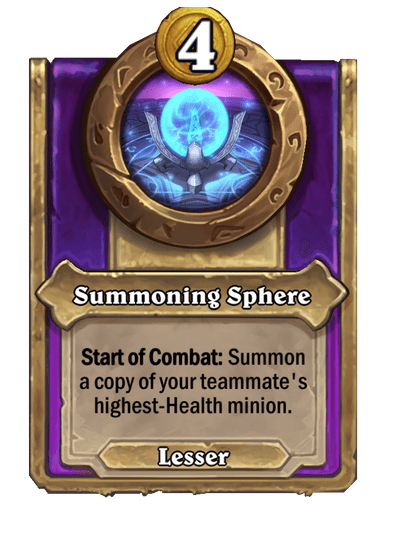 Summoning Sphere