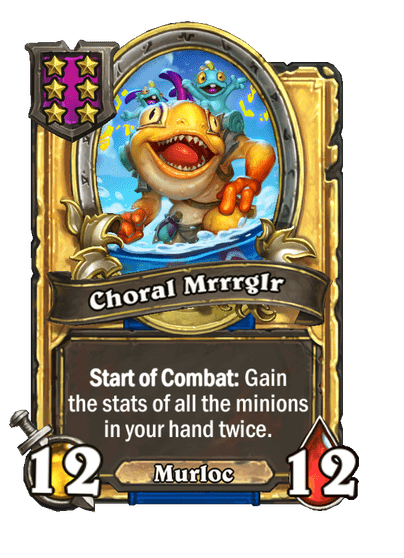 Choral Mrrrglr Hearthstone kártya