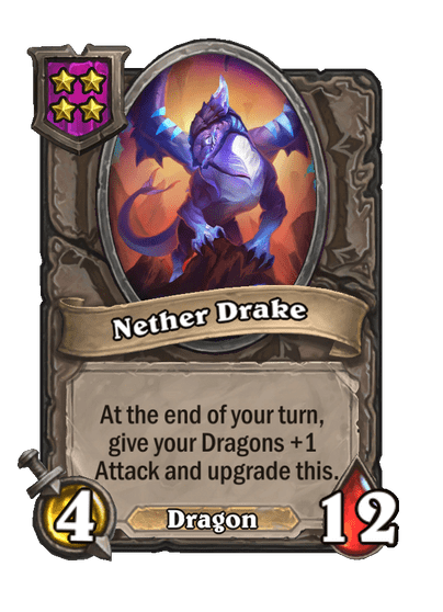 Nether Drake Hearthstone kártya