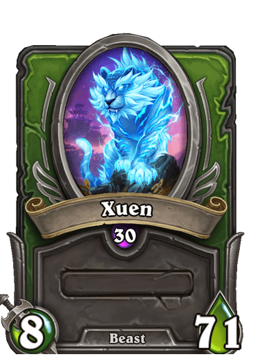 Xuen Hearthstone kártya