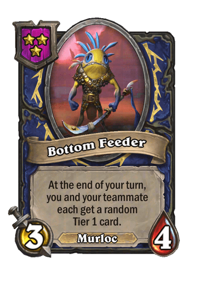 Bottom Feeder Hearthstone kártya