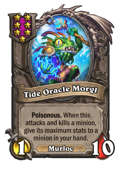 Tide Oracle Morgl Hearthstone kártya