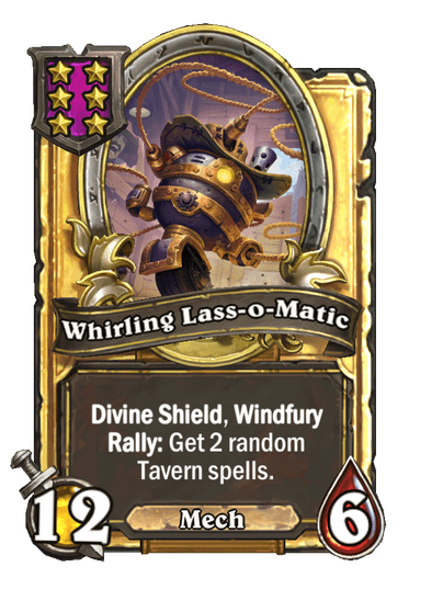 Whirling Lass-o-Matic Hearthstone kártya