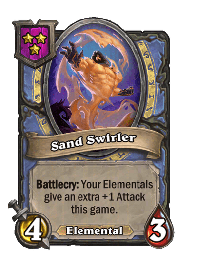 Sand Swirler Hearthstone kártya