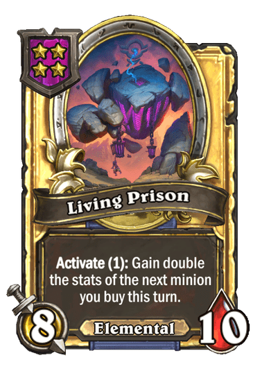Living Prison Hearthstone kártya