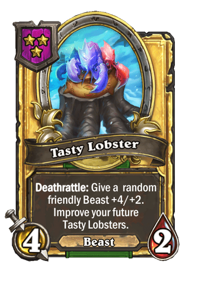 Tasty Lobster Hearthstone kártya