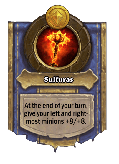 Sulfuras Hearthstone kártya