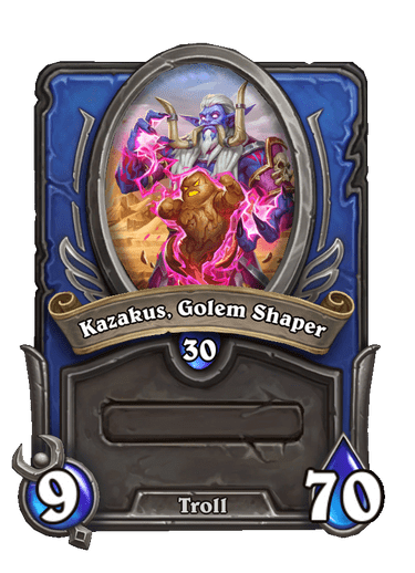Kazakus, Golem Shaper Hearthstone kártya