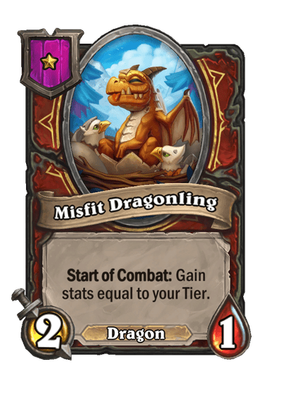 Misfit Dragonling Hearthstone kártya