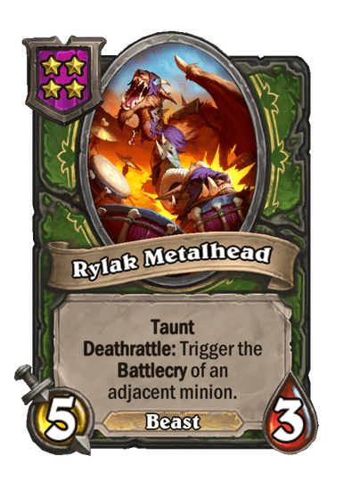 Rylak Metalhead Hearthstone kártya