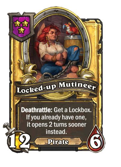 Locked-up Mutineer Hearthstone kártya