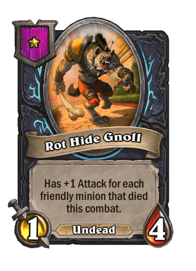 Rot Hide Gnoll Hearthstone kártya