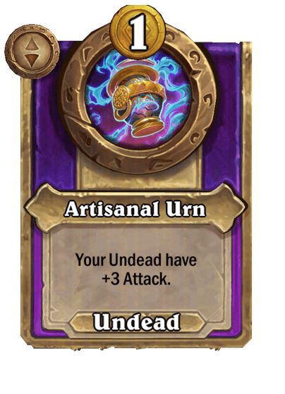 Artisanal Urn Hearthstone kártya