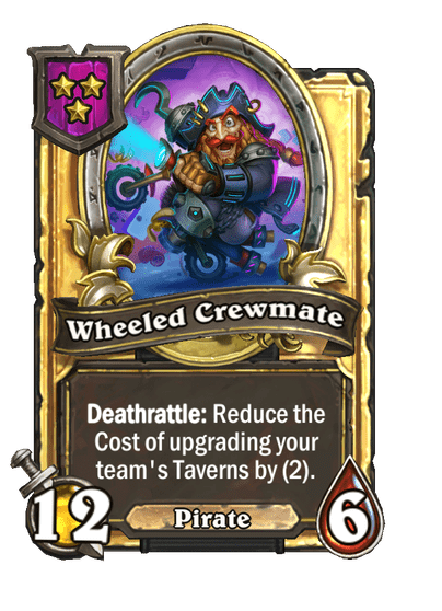 Wheeled Crewmate Hearthstone kártya