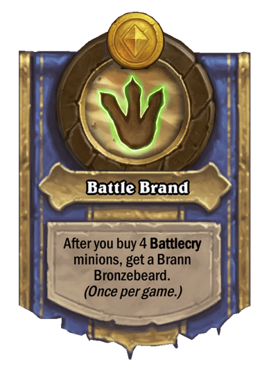 Battle Brand Hearthstone kártya