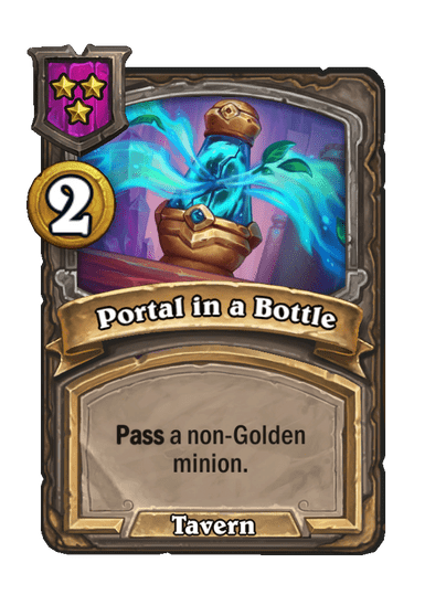 Portal in a Bottle Hearthstone kártya