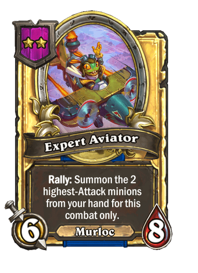 Expert Aviator Hearthstone kártya