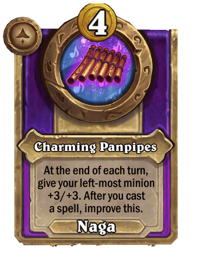 Charming Panpipes Hearthstone kártya