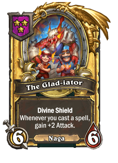 The Glad-iator Hearthstone kártya