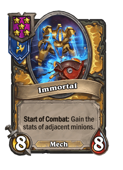 Immortal Hearthstone kártya