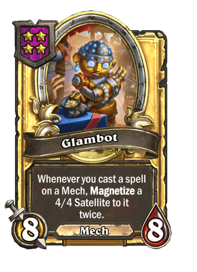 Glambot Hearthstone kártya