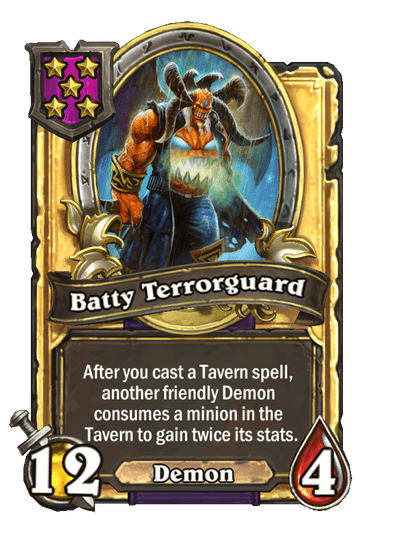 Batty Terrorguard Hearthstone kártya
