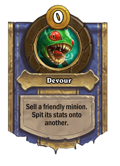 Devour Hearthstone kártya