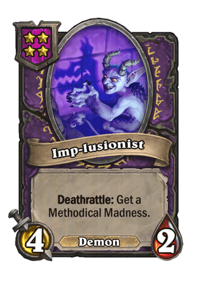 Imp-lusionist Hearthstone kártya