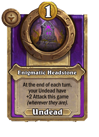 Enigmatic Headstone