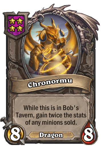 Chronormu Hearthstone kártya