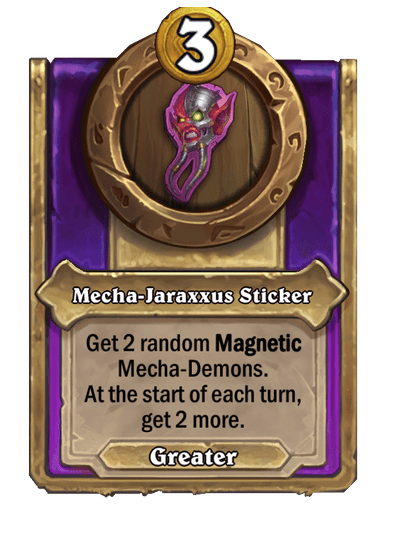 Mecha-Jaraxxus Sticker